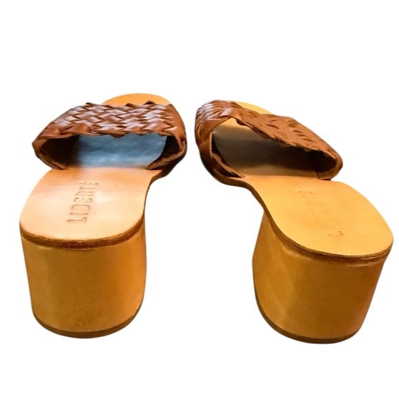 Liberté Santorini Woven Mule Sandal in Cognac Size 9 - Picture 6 of 9